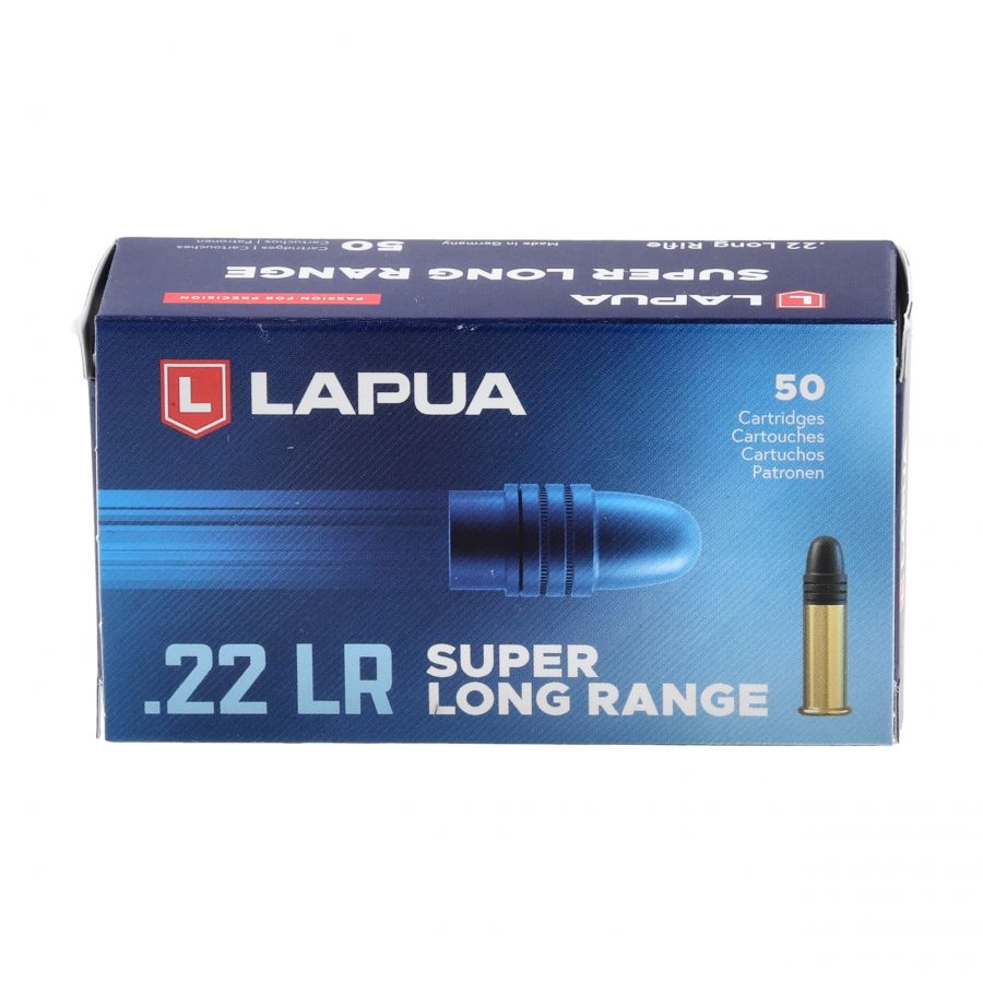 Lapua .22 LR Super Long Range 2.59/40gr ammunition 4/4