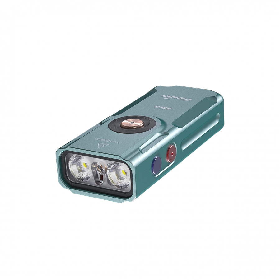 Latarka LED Fenix E06R turkusowa 1/6