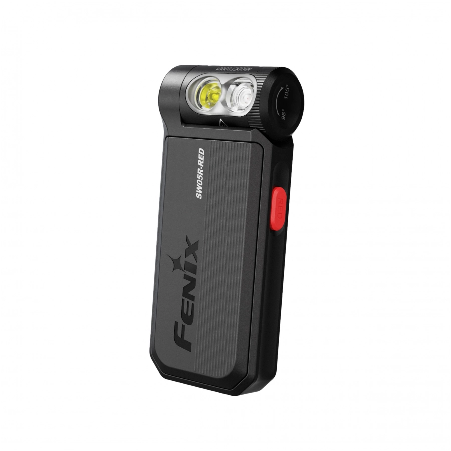 Latarka LED Fenix SW05R-RED czarna 4/7