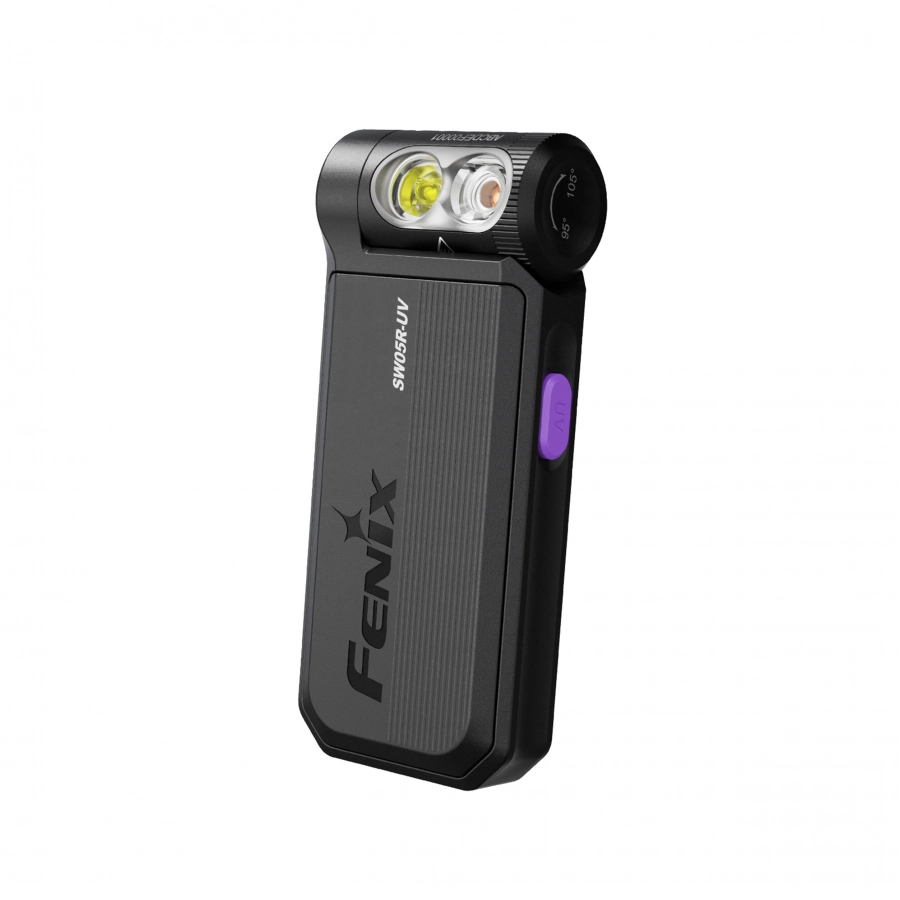 Latarka LED Fenix SW05R-UV czarna 4/8