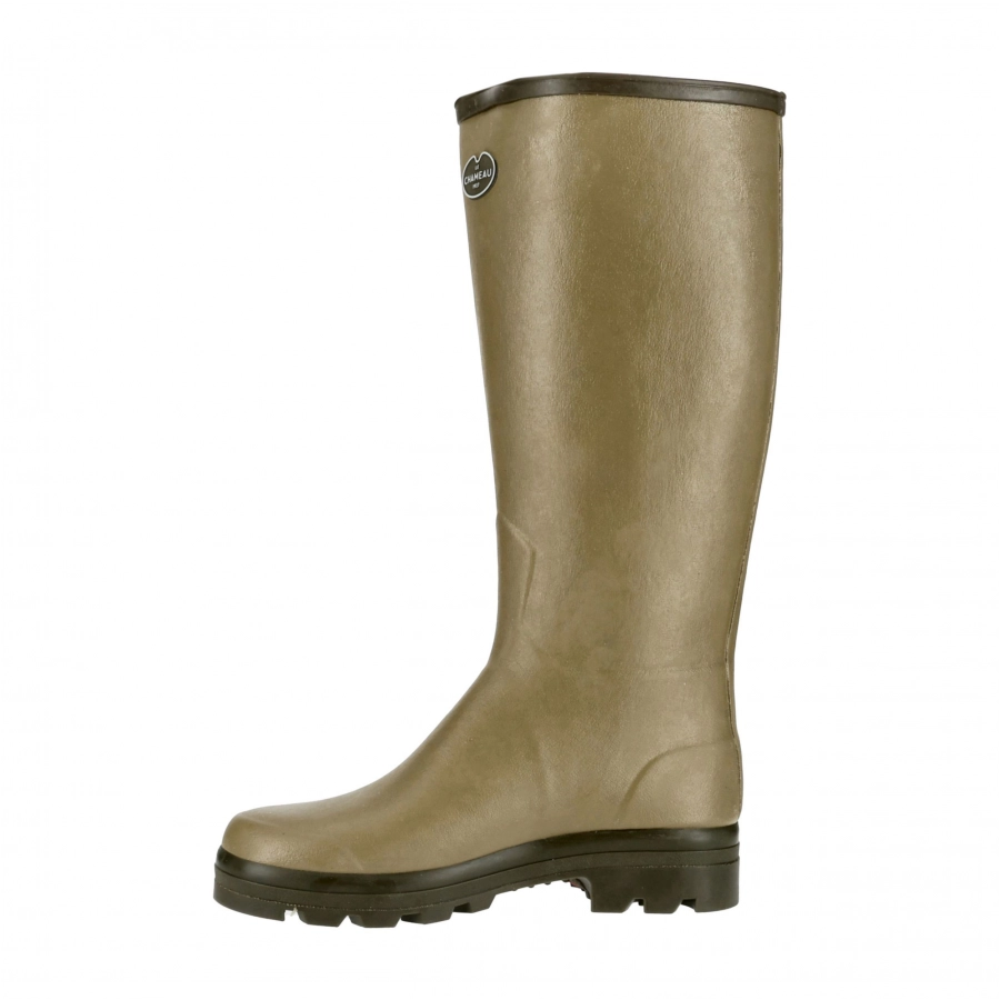 Le Chameau Chasseur men's leather wellingtons 3/9