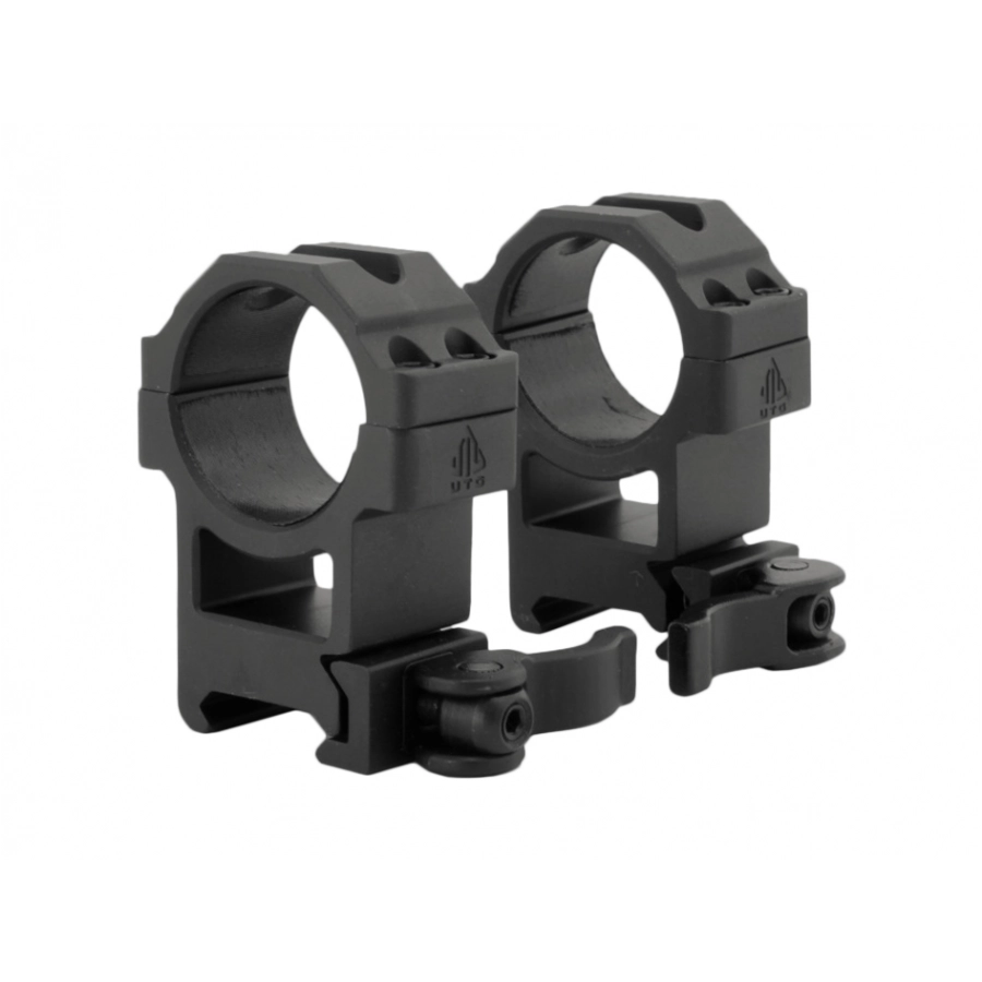 Leapers two-piece high 30/weaver L-L4 mount 1/4