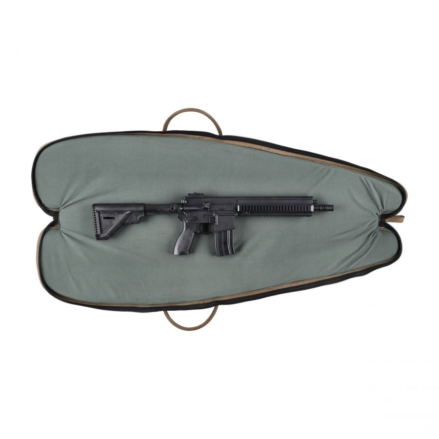 Leather case for firearms FSL1D - 127x28x6 cm green 3/6