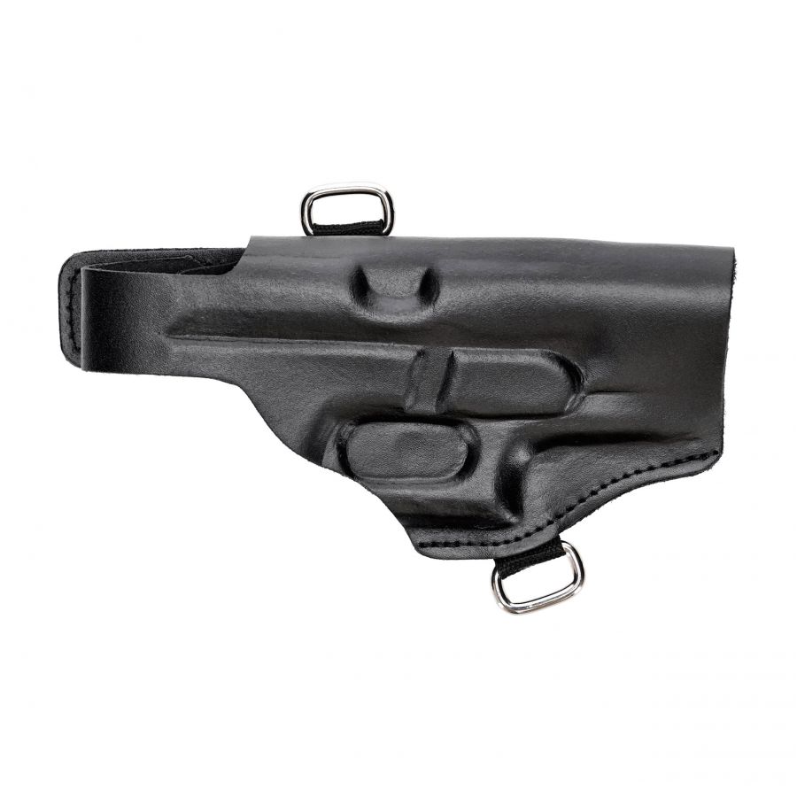 Leather holster for Glock 19 pistol 1/2