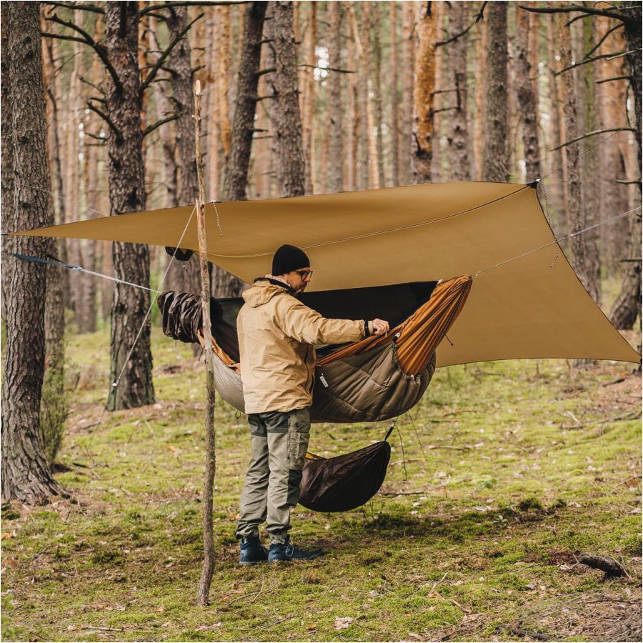 Lesovik DRAKA golden brown hammock 2/7