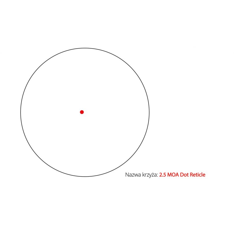 Leupold DeltaPoint Pro Reflex 2.5 MOA AR collimator 3/4