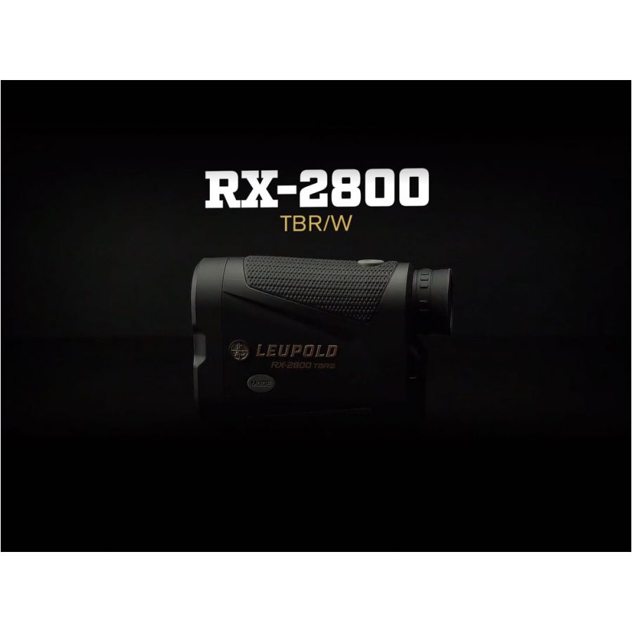 Leupold RX-2800 TBR/W Alpha IQ OLED rangefinder 4/4