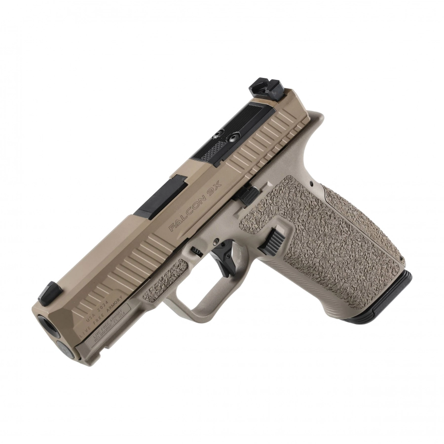 LFA Falcon 9x FDE cal.9x19mm pistol 3/12