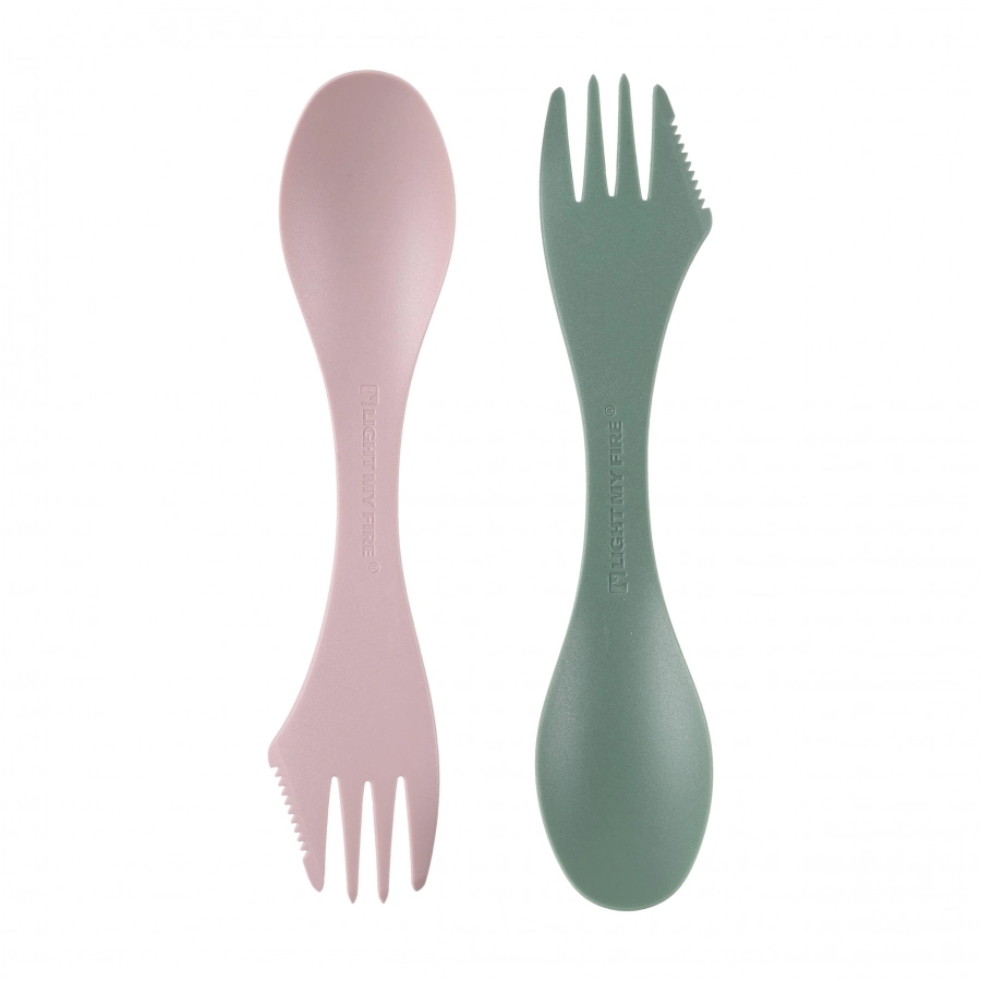 Light My Fire Spork M Bio green-pink essentials bag 1/5