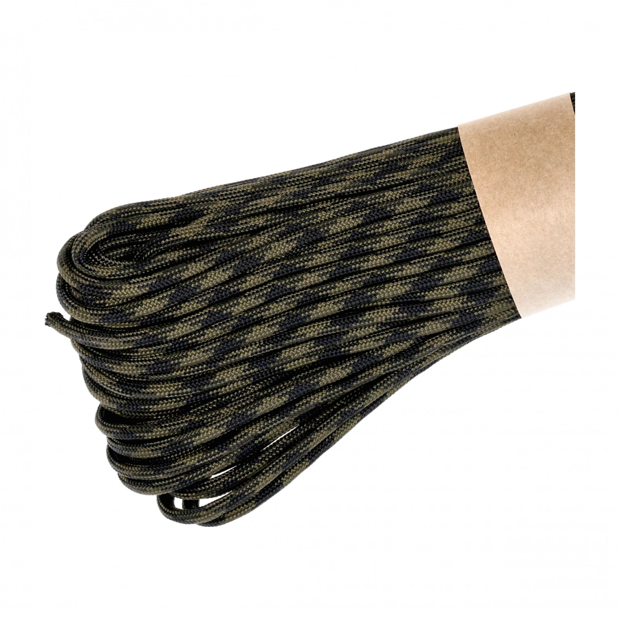 Linka Paracord EDCX 550 Type III 30 m black forest 3/3