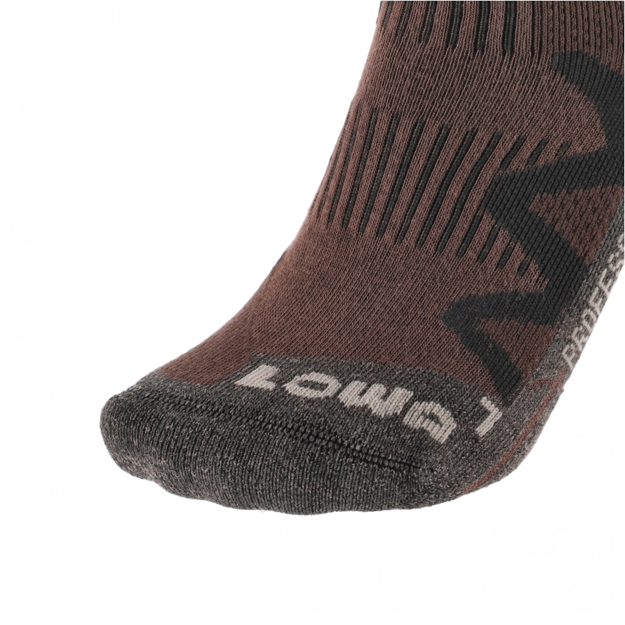 LOWA 3-Season Pro socks, dark brown 4/6