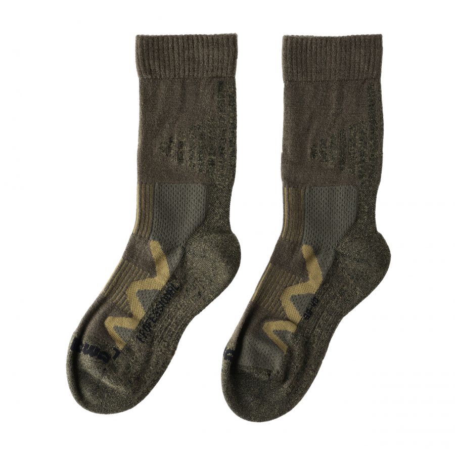 LOWA 4-Season Pro socks, green 1/2