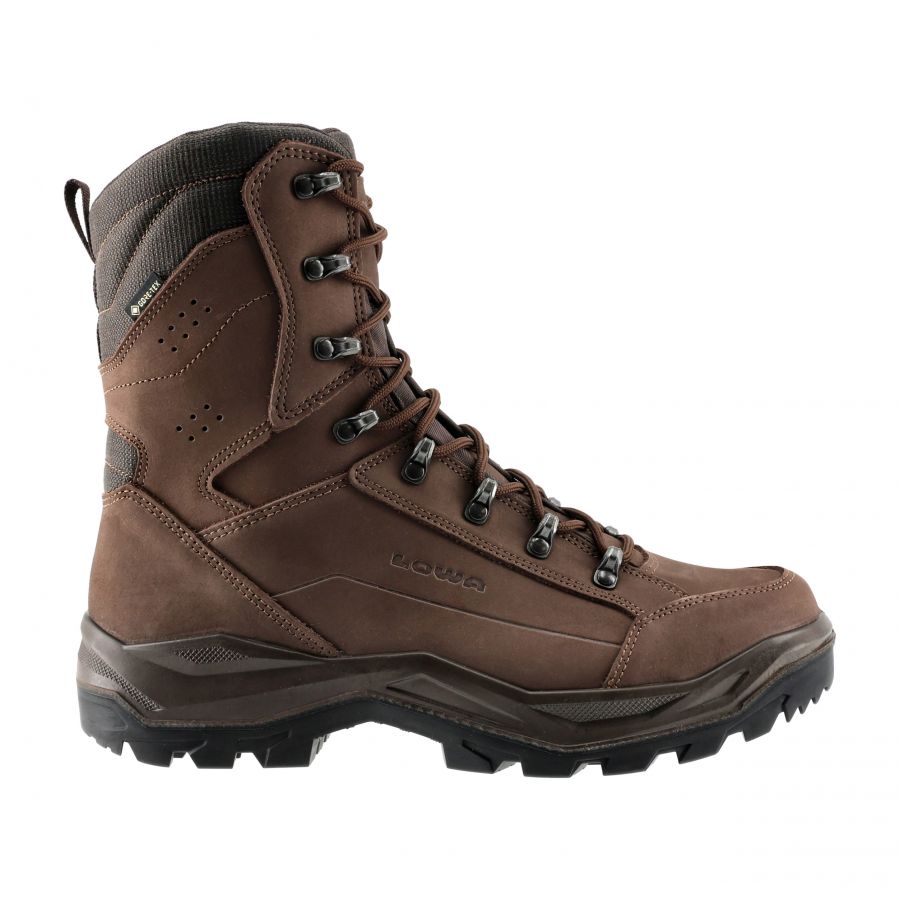 LOWA Renegade II GTX HI TF military boots, dark brown 1/7