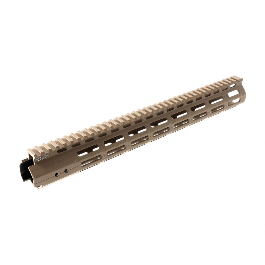 Łoże Leapers UTG Pro Super Slim Free Float M-LOK 15" do karabinków AR-15 Flat Dark Earth 1/5