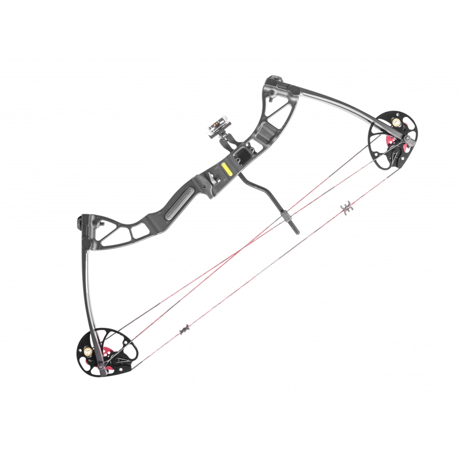 Łuk bloczkowy dla dorosłych i młodzieży  Ek Rex Quad 15-55 lb 28" czarny 1/8