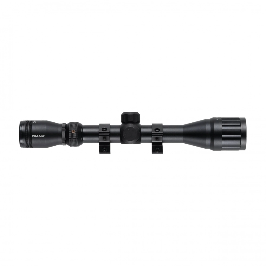 Luneta celownicza Diana 3-9x32 1" AO Duplex z/m 11 mm + montaż kompensacyjny Diana ZR 1"-30 mm/11 mm 3/11