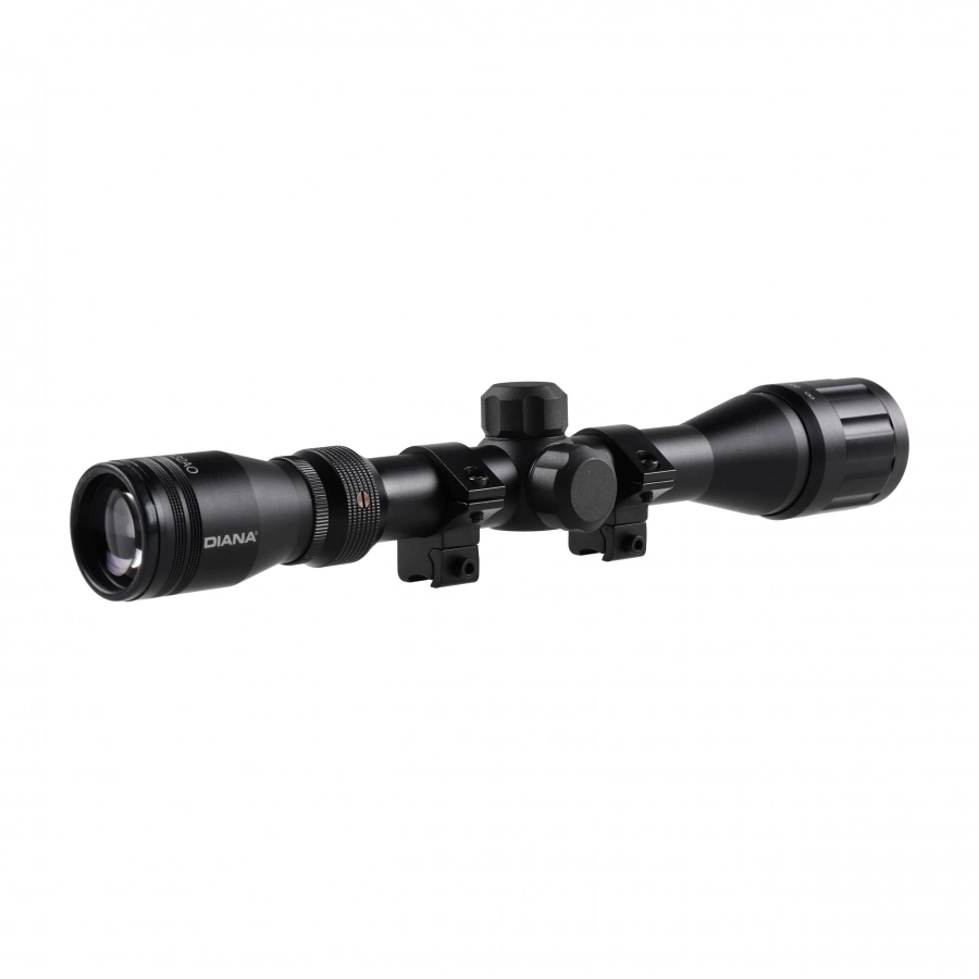 Luneta celownicza Diana 3-9x32 1" AO Duplex z/m 11 mm + montaż kompensacyjny Diana ZR 1"-30 mm/11 mm 1/11
