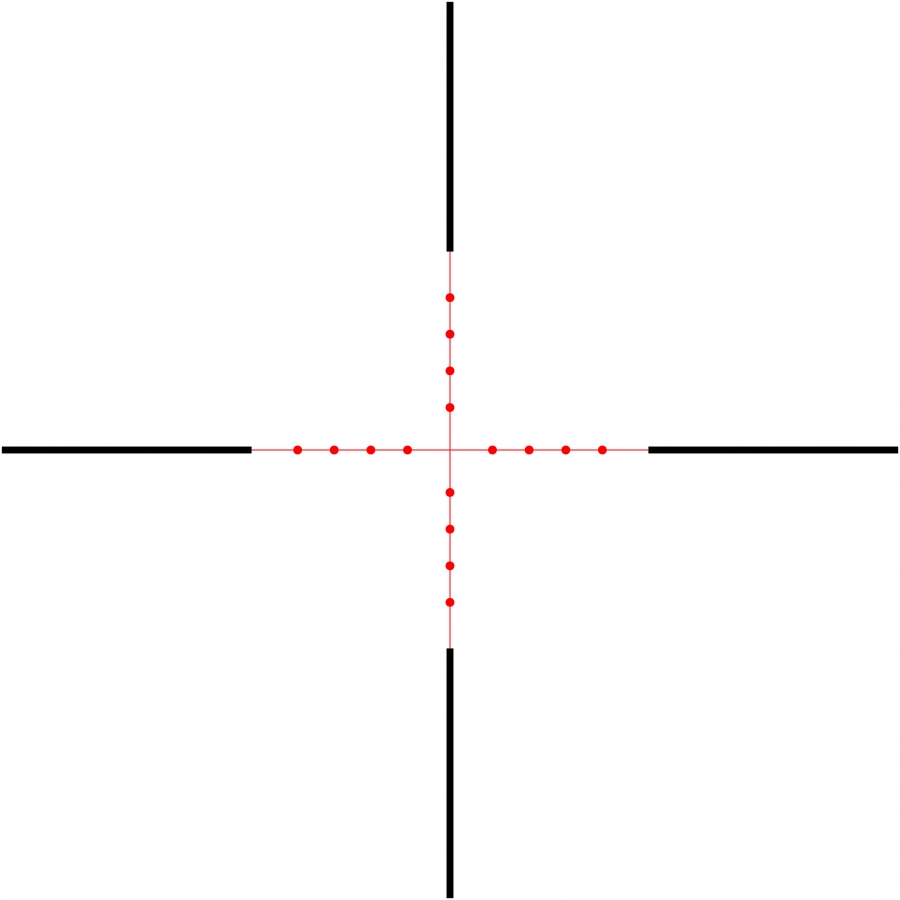 Luneta celownicza Hawke Vantage 1" 3-9x40 AO IR Mil Dot 3/14