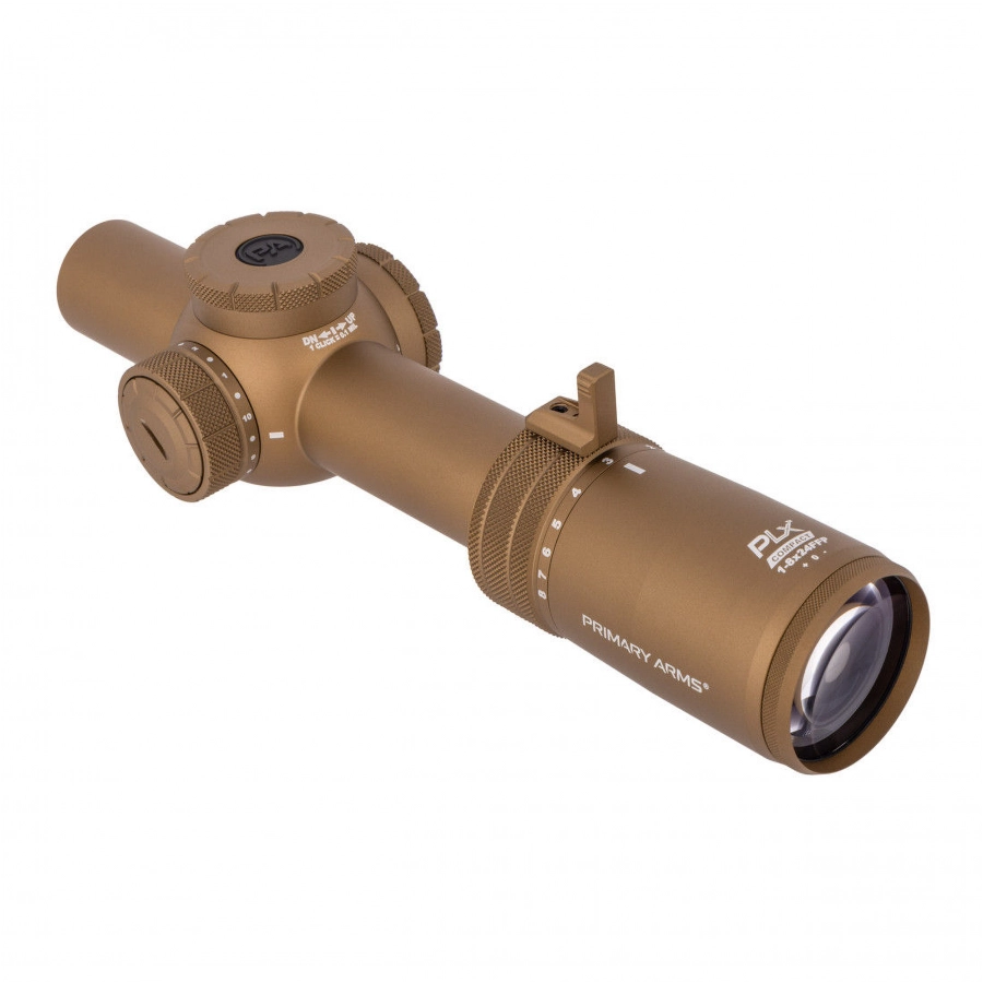 Luneta celownicza Primary Arms Compact PLx-1-8x24 mm FFP iR ACSS Raptor M8 Yard 5.56 /.308 FDE 4/12