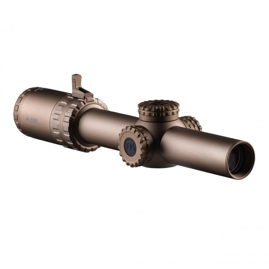 Luneta celownicza Primary Arms SLx 1-6x24mm SFP Gen IV - Illuminated ACSS Nova 5.56/.308 Fiber Wire Reticle FDE 3/5