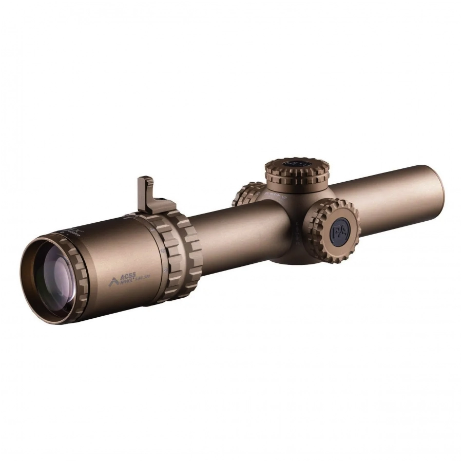 Luneta celownicza Primary Arms SLx 1-6x24mm SFP Gen IV - Illuminated ACSS Nova 5.56/.308 Fiber Wire Reticle FDE 1/5