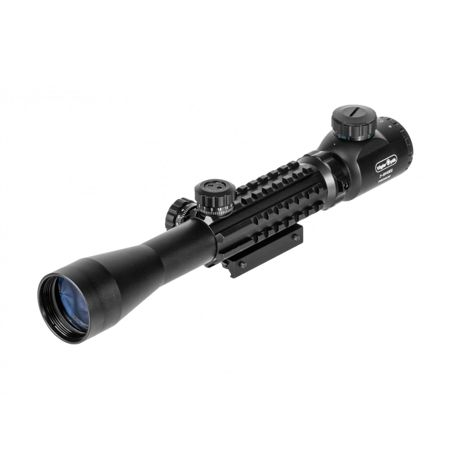 Luneta celownicza Vogler Premium 3-9x40 EG z podświetleniem, szynami i montażem 2/5