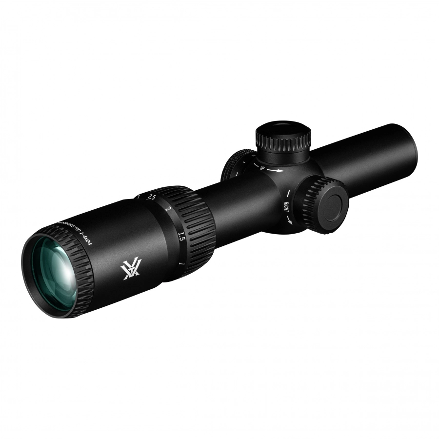 Luneta celownicza Vortex Crossfire HD 1-4x24 30 mm iR Dead-Hold 2A BDC MOA 3/11