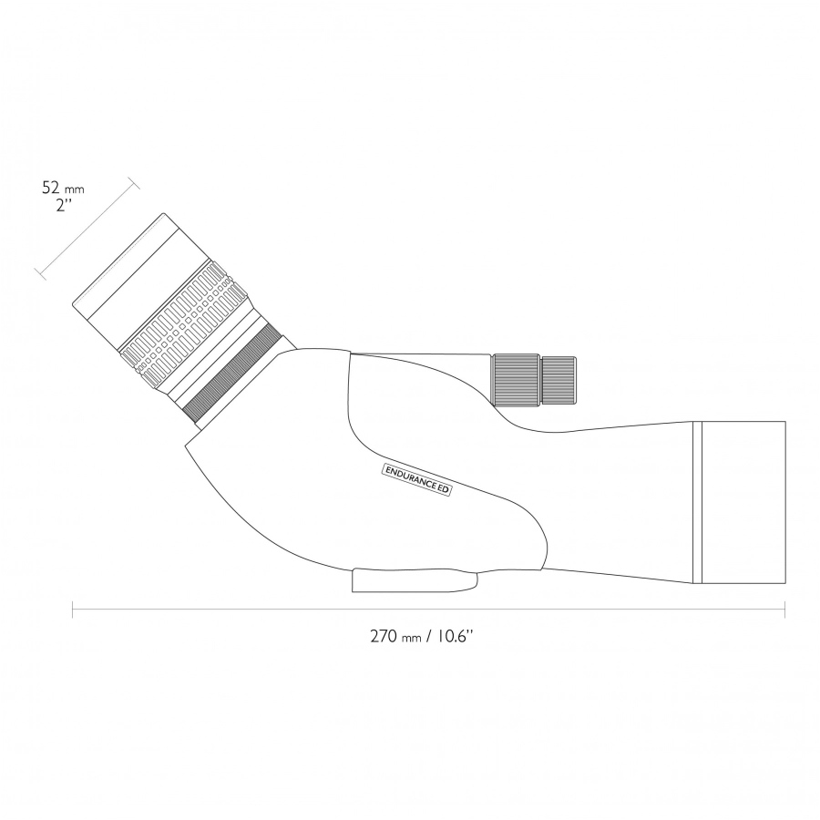 Luneta obserwacyjna Hawke Endurance ED 13-39x50 kątowa 3/13