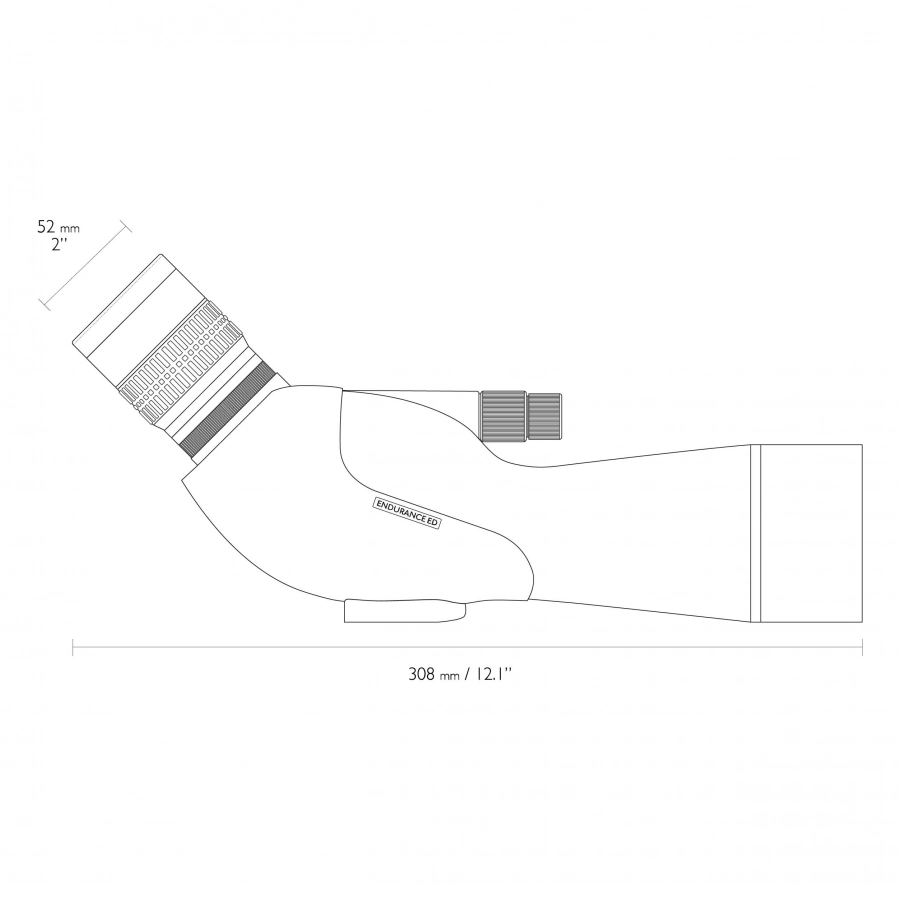 Luneta obserwacyjna Hawke Endurance ED 15-45x60 kątowa 3/13