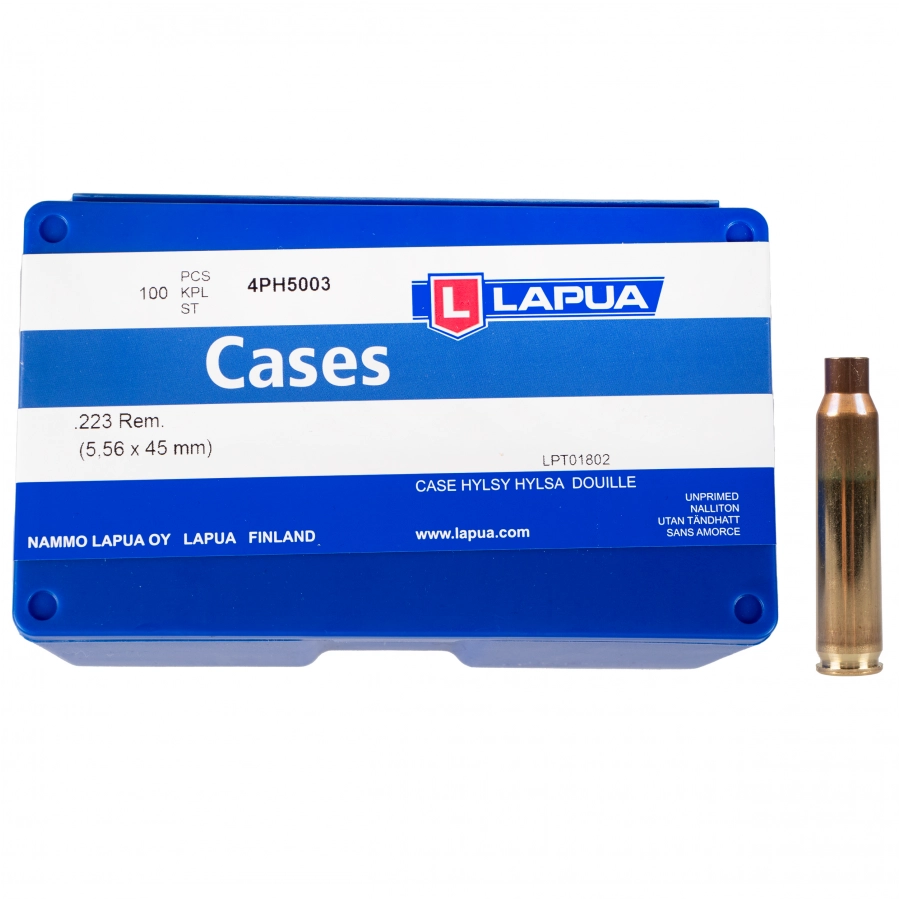 Łuski LAPUA .223 Rem. Boxer 100 szt. 1/6