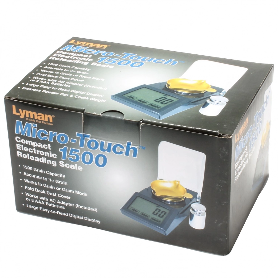 Lyman Pro-Touch 1500 digital scale for gunpowder 3/3