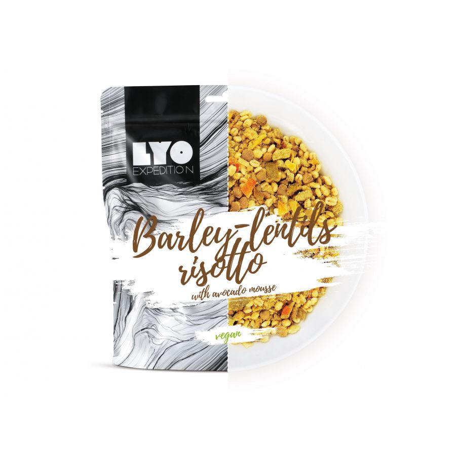 LyoFood Risotto of pearl barley and soybeans 500 g 1/5