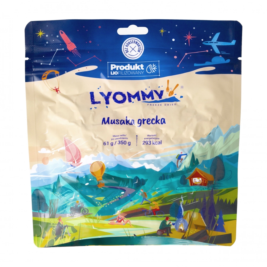 Lyomma Greek moussaka 350 g 1/2