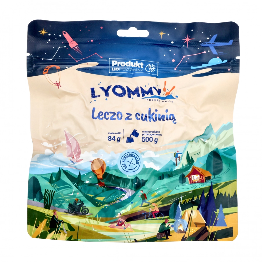 Lyomma leche with zucchini 500 g 1/2