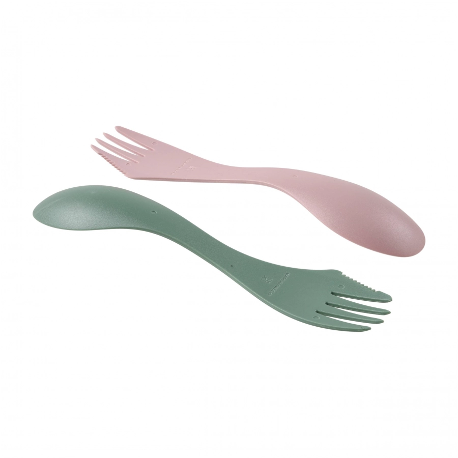 Łyżkowidelec Light My Fire Spork M Bio zielono-róż 4/5