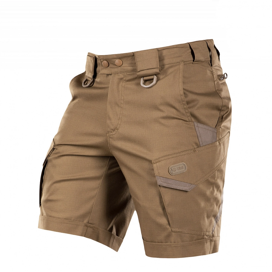 M-Tac Aggressor men's shorts, coyote 1/5