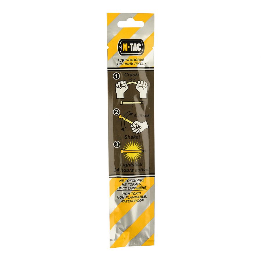 M-Tac chemical lighting 15 cm yellow 3/3