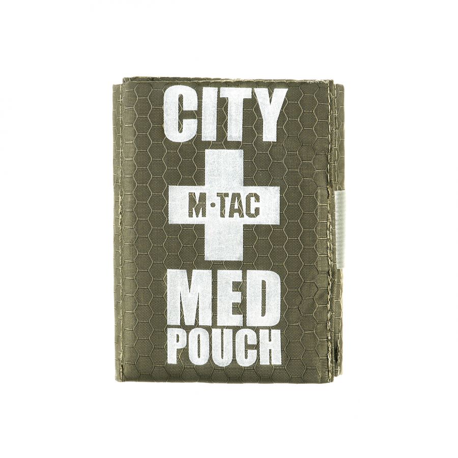 M-Tac City Med Pouch Hex Green First Aid Kit 1/4