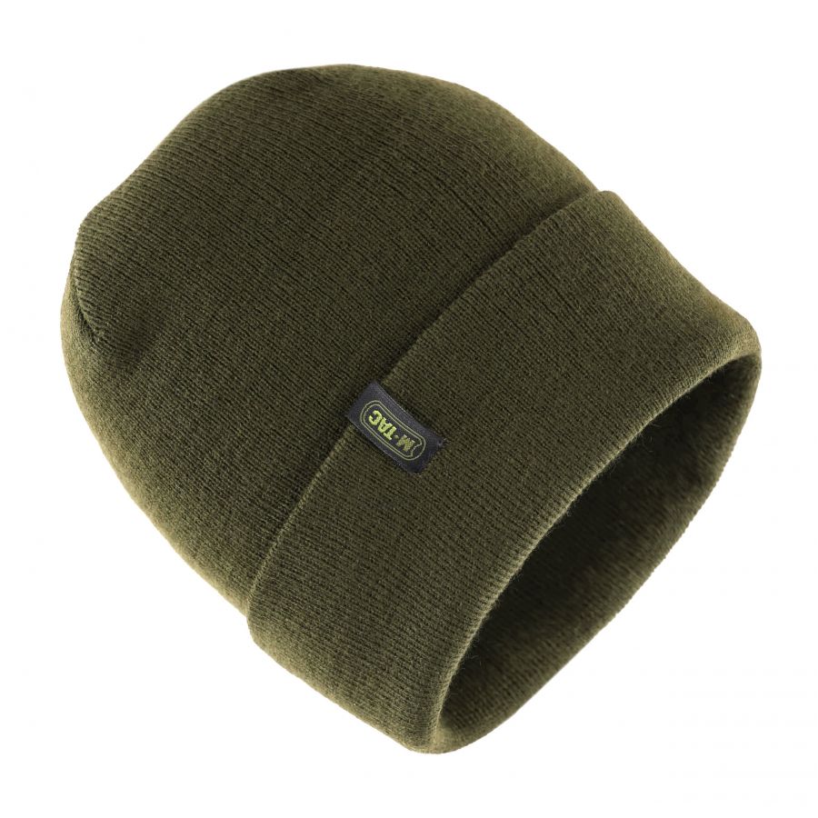 M-Tac knitted 100% acrylic olive beanie 2/4