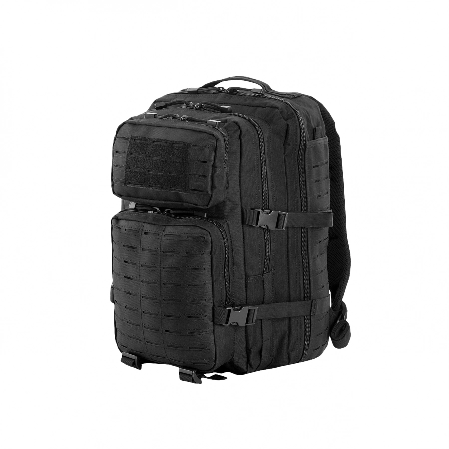 M-Tac Large Assault Pack Laser Cut Backpack Black 1/8