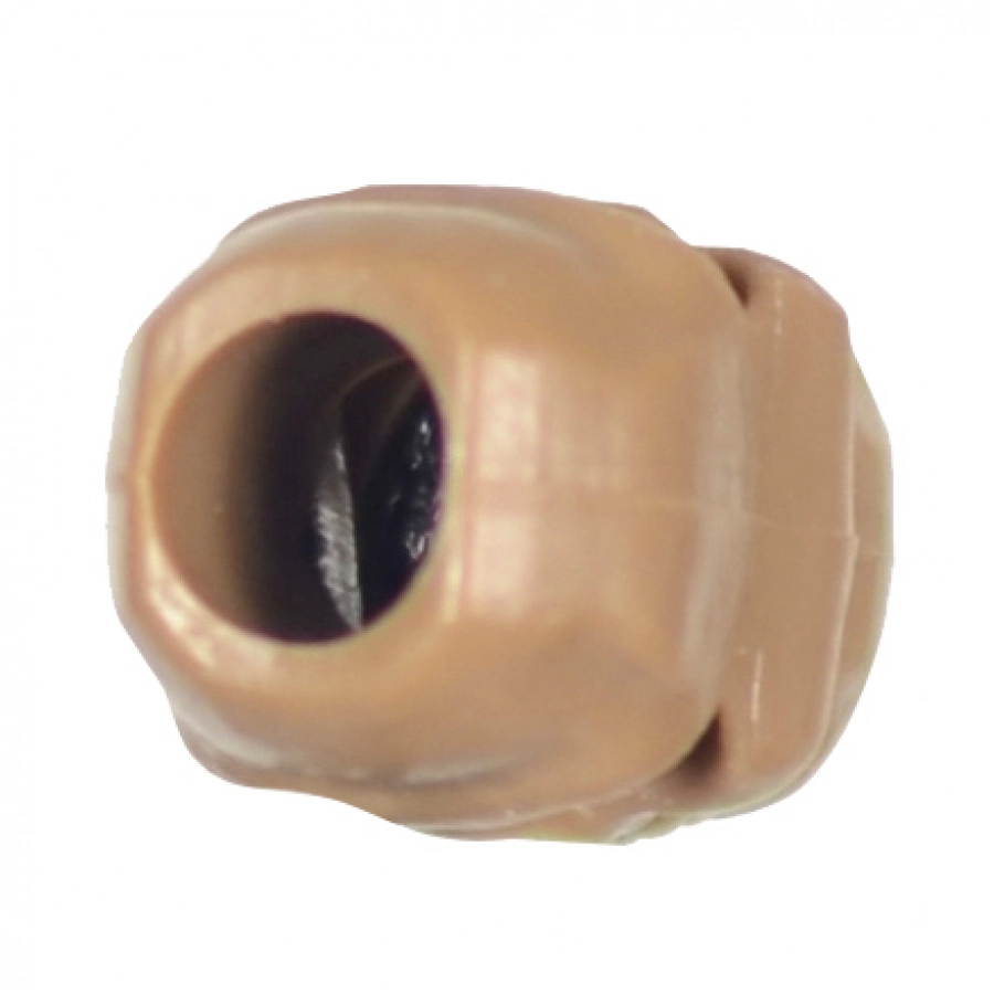 M-Tac Skull Stopper bead brown 3/3