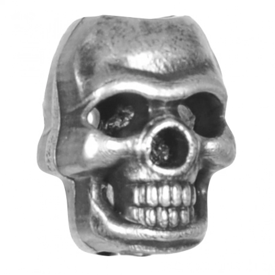 M-Tac Skull Stopper bead silver color 1/3