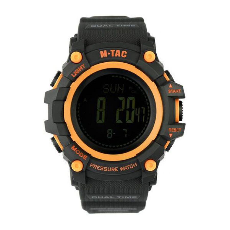 M-Tac tactical Adventure watch black and orange 1/10