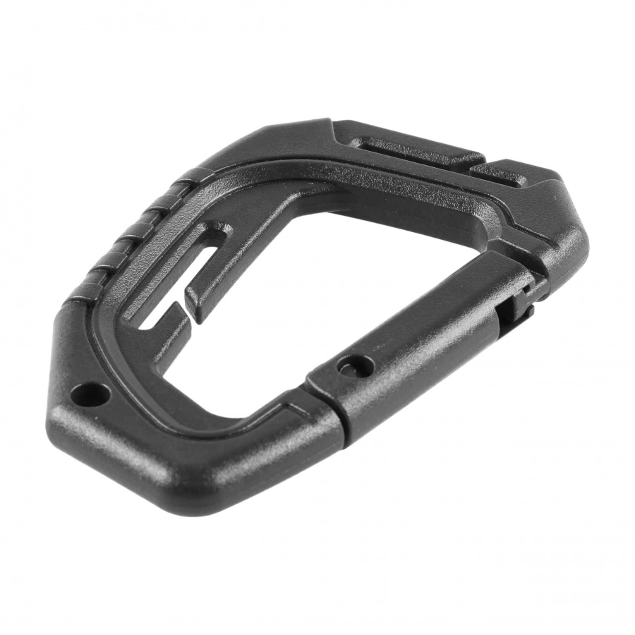 M-Tac Tactical plastic carabiner black. 3/3