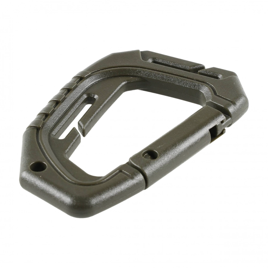M-Tac Tactical plastic carabiner olive. 3/3