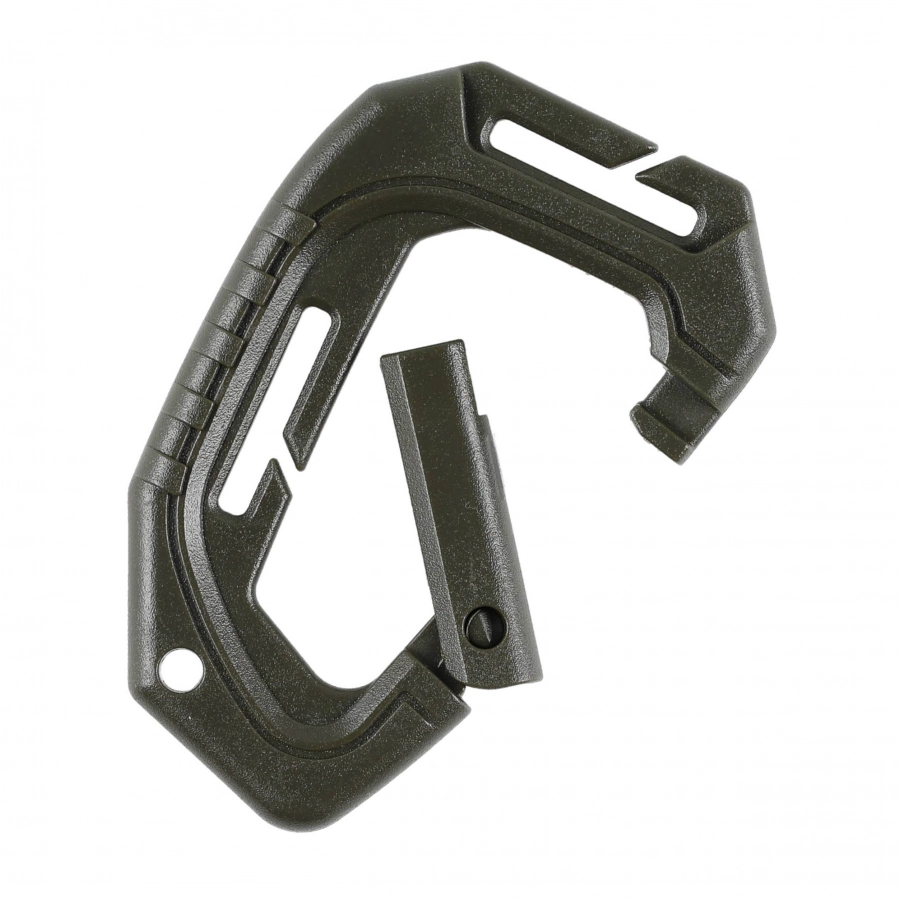 M-Tac Tactical plastic carabiner olive. 2/3