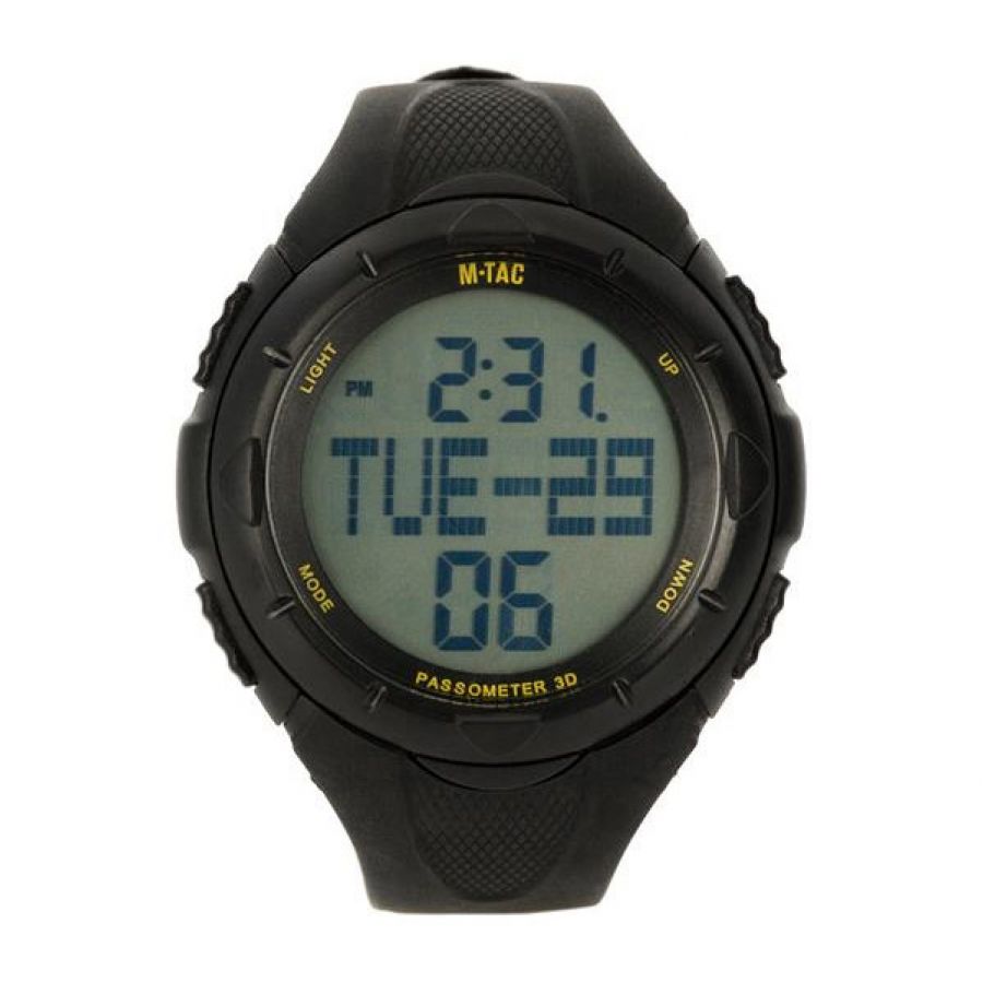 M-Tac tactical watch with steps. black 1/3
