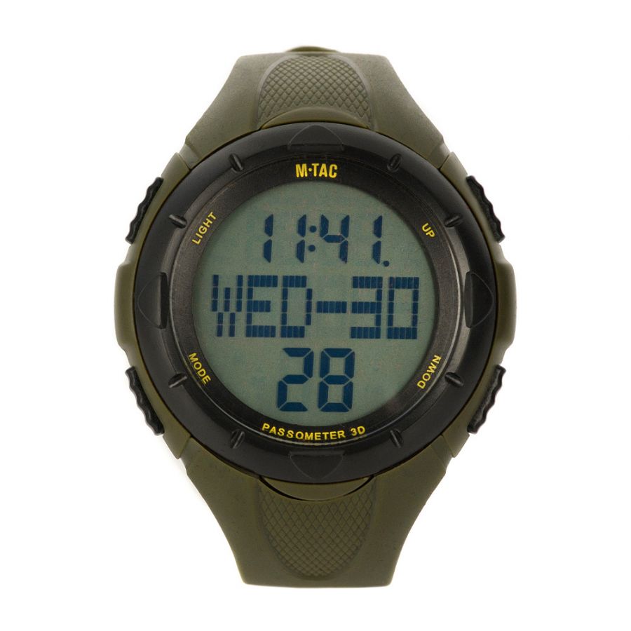 M-Tac tactical watch with steps. olive green 1/3