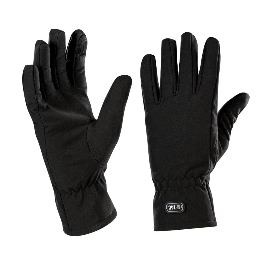 M-Tac Winter Soft Shell Gloves Black 1/6