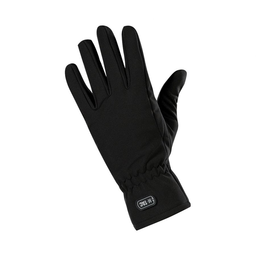 M-Tac Winter Soft Shell Gloves Black 3/6